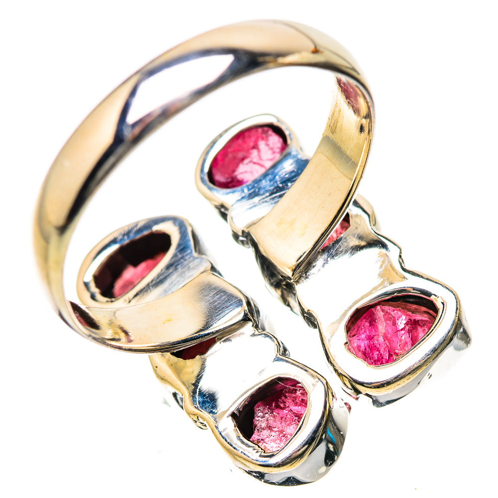 Pink Tourmaline Rings handcrafted by Ana Silver Co - RING134171 - Photo 3