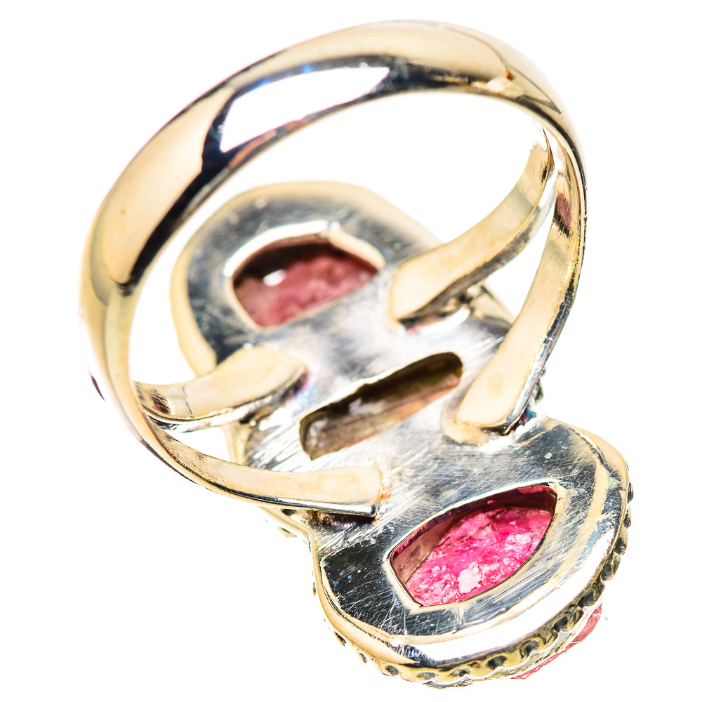 Pink Tourmaline Rings handcrafted by Ana Silver Co - RING134172 - Photo 3
