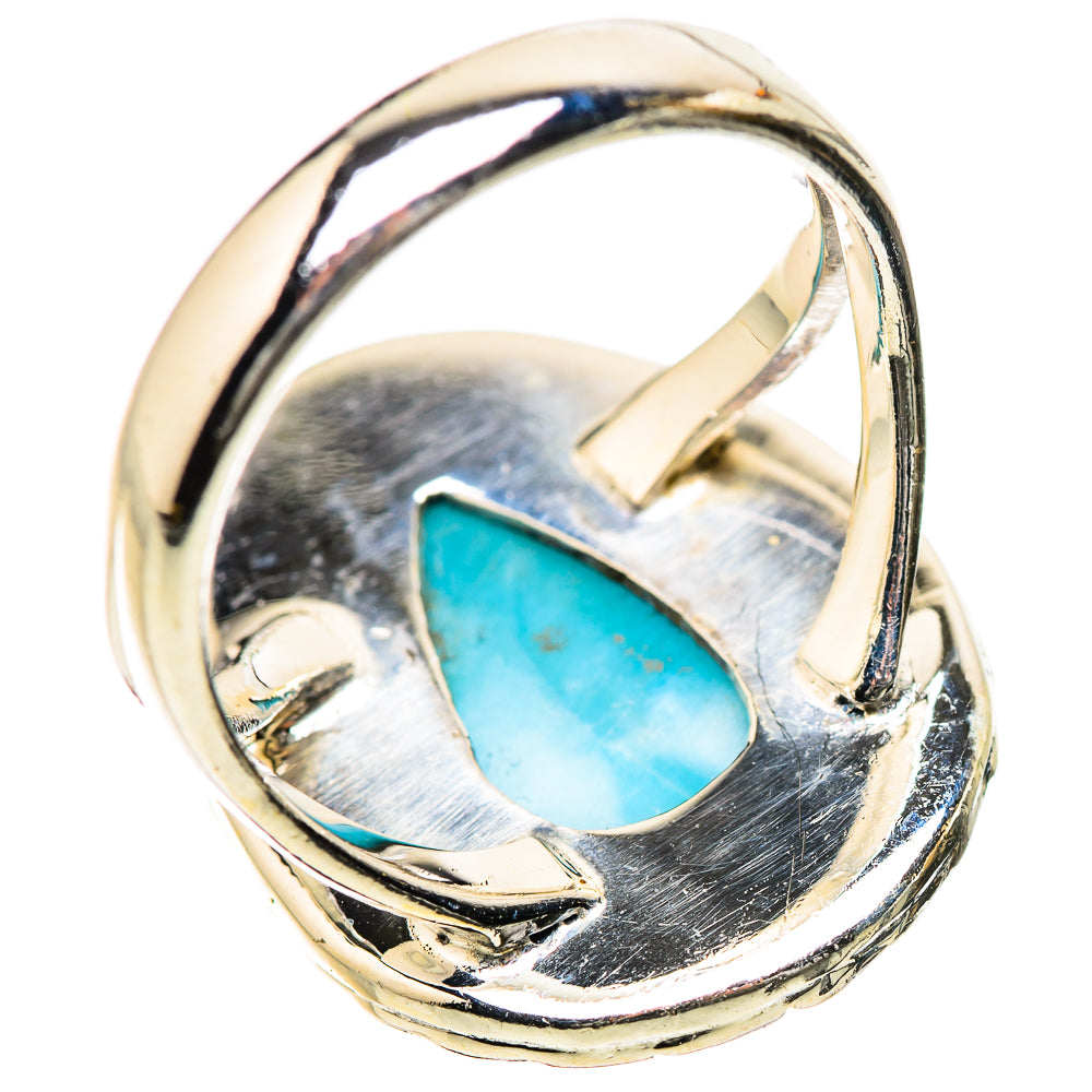 Larimar Rings handcrafted by Ana Silver Co - RING134183 - Photo 3