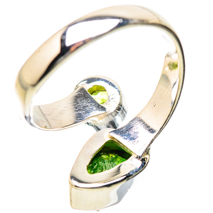 Chrome Diopside, Peridot Rings handcrafted by Ana Silver Co - RING134186 - Photo 3