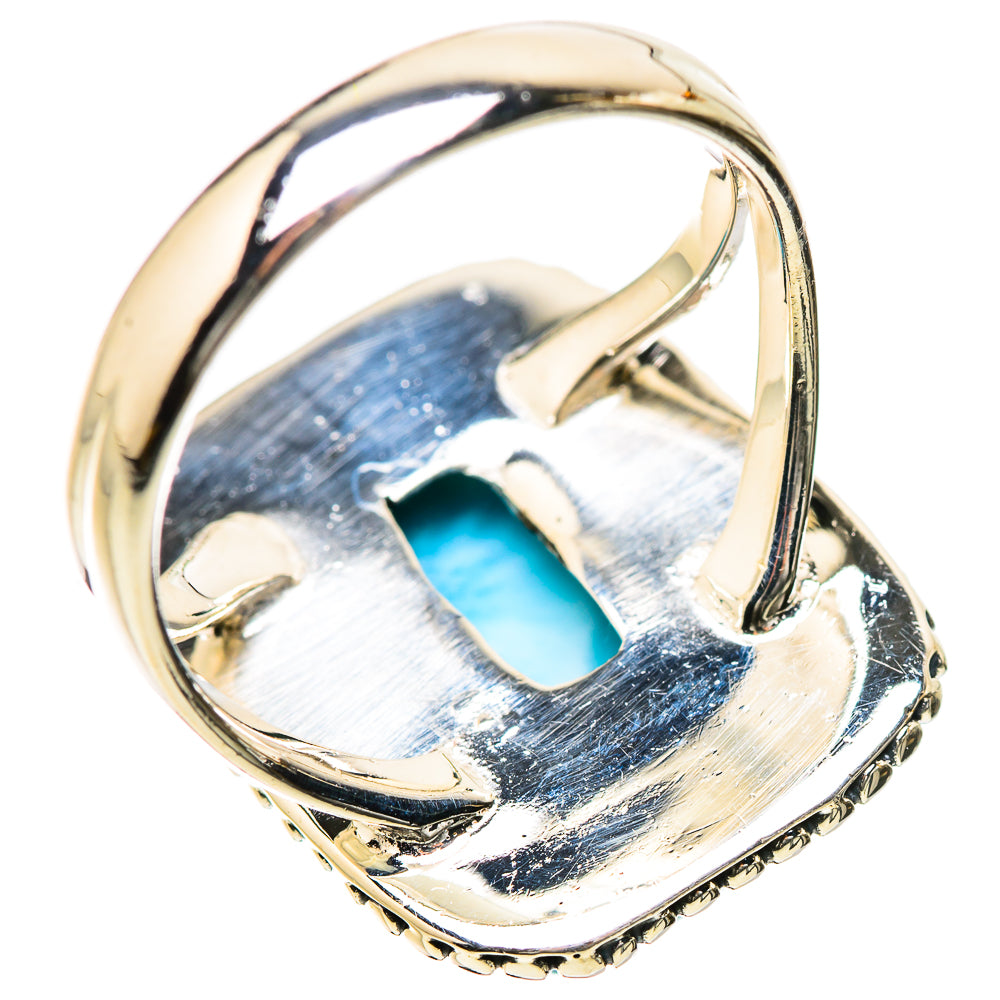 Larimar Rings handcrafted by Ana Silver Co - RING134204 - Photo 3