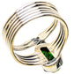 Chrome Diopside, Black Onyx Rings handcrafted by Ana Silver Co - RING134205 - Photo 3