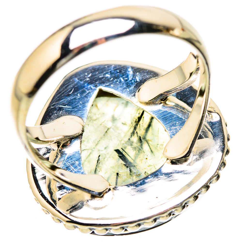 Prehnite Rings handcrafted by Ana Silver Co - RING134212 - Photo 3