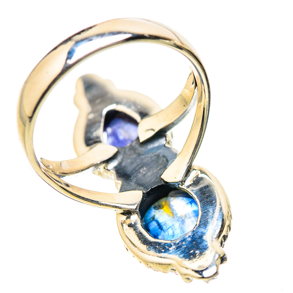 Kyanite, Tanzanite Rings handcrafted by Ana Silver Co - RING134222 - Photo 3