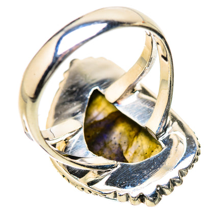 Labradorite Rings handcrafted by Ana Silver Co - RING134242 - Photo 3