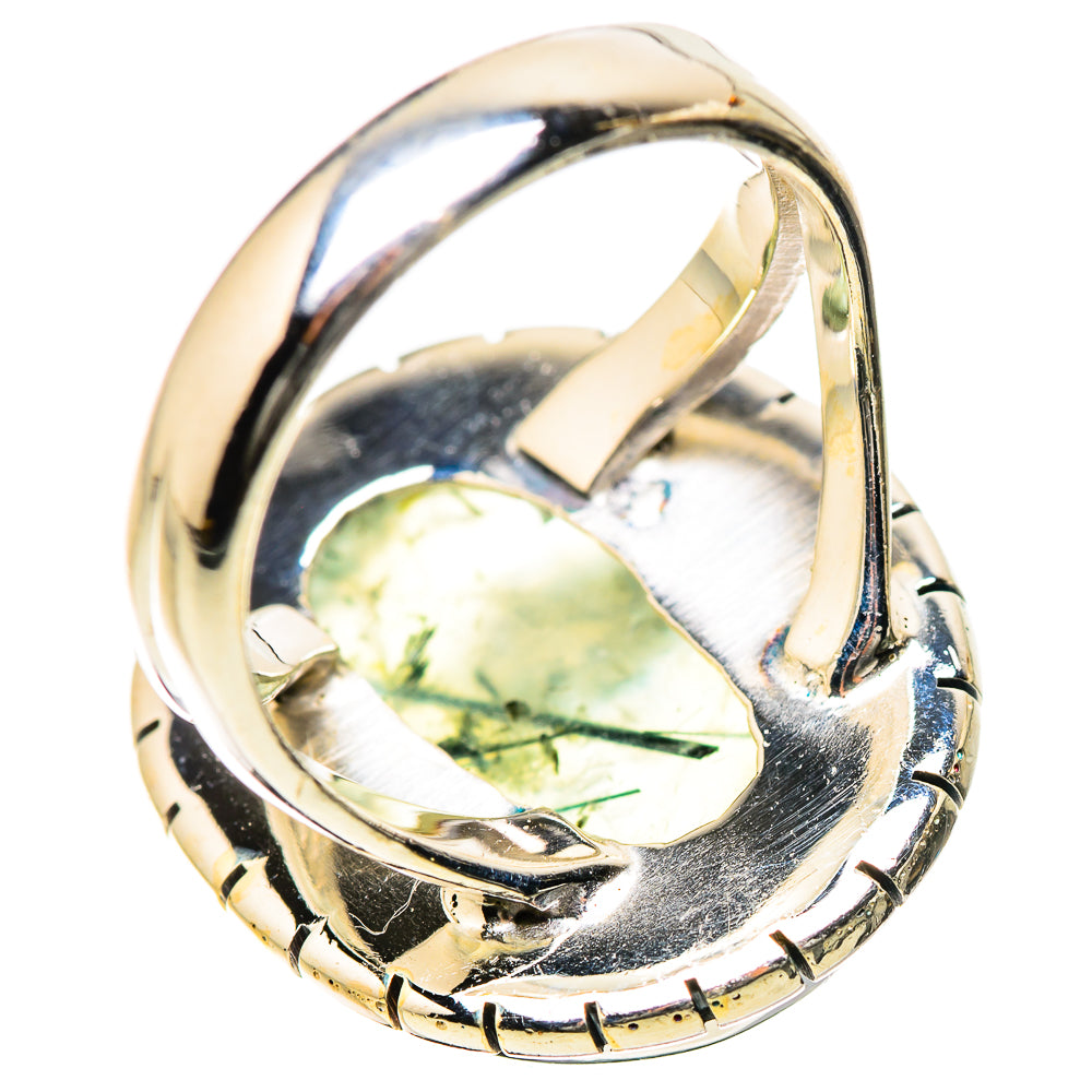 Prehnite Rings handcrafted by Ana Silver Co - RING134244 - Photo 3