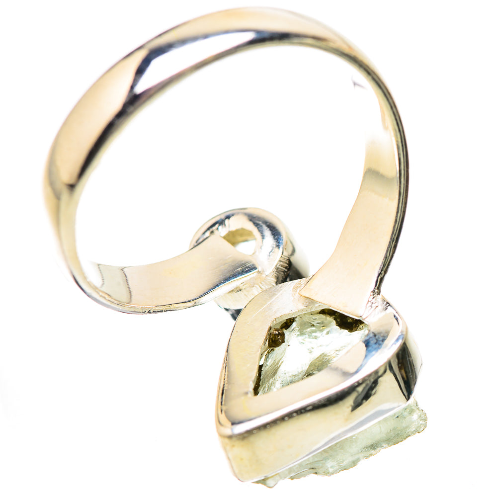 Herkimer Diamond, White Quartz Rings handcrafted by Ana Silver Co - RING134254 - Photo 3