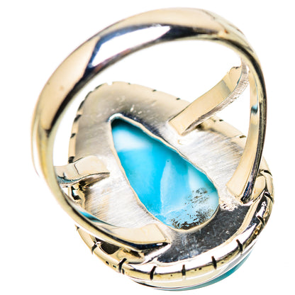 Larimar Rings handcrafted by Ana Silver Co - RING134256 - Photo 3