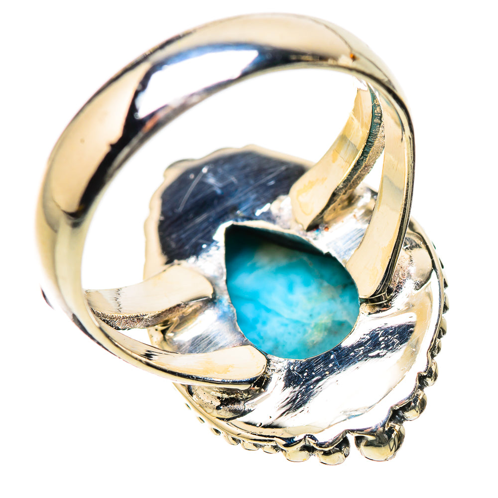 Larimar Rings handcrafted by Ana Silver Co - RING134258 - Photo 3