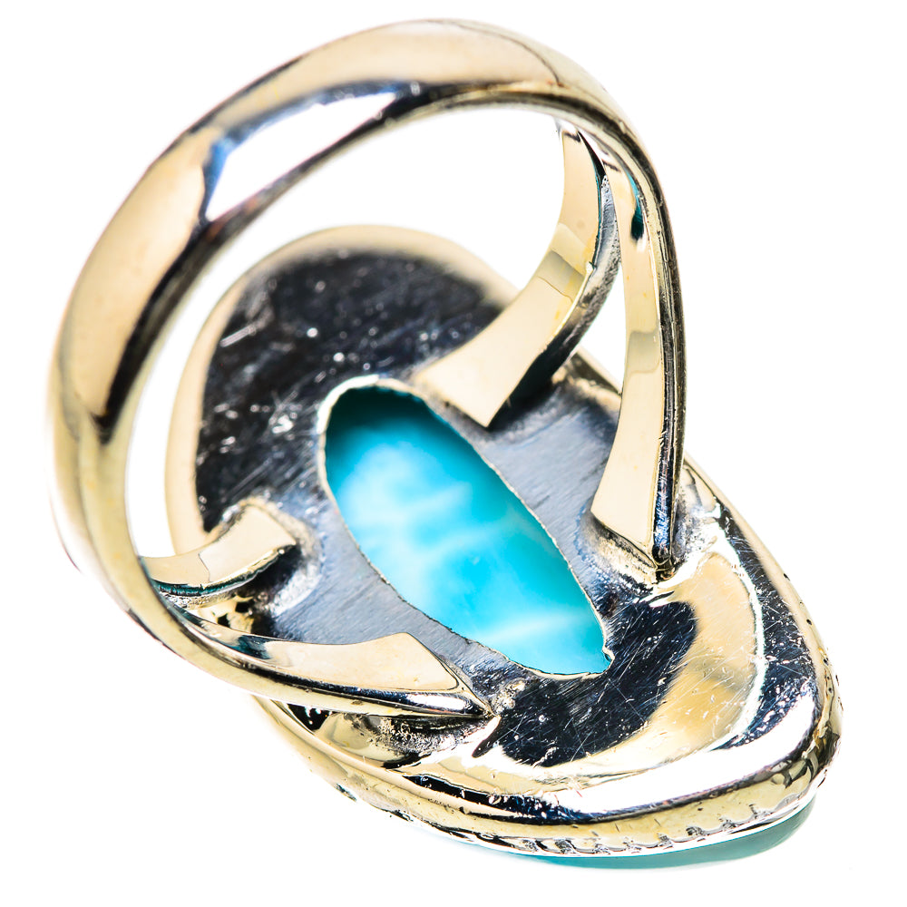 Larimar Rings handcrafted by Ana Silver Co - RING134260 - Photo 3