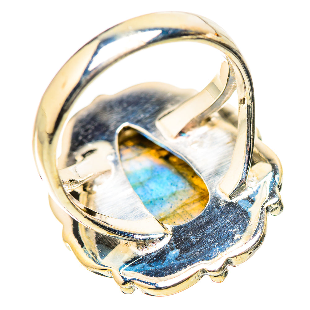 Labradorite Rings handcrafted by Ana Silver Co - RING134271 - Photo 3