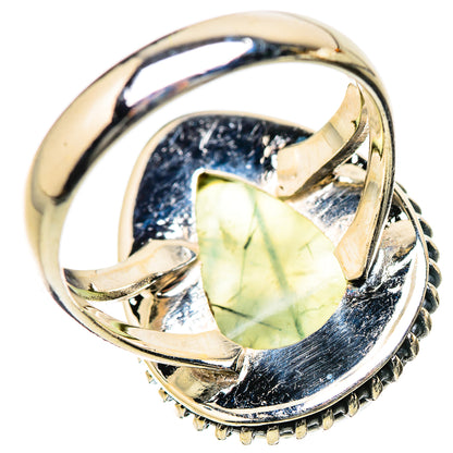 Prehnite Rings handcrafted by Ana Silver Co - RING134274 - Photo 3