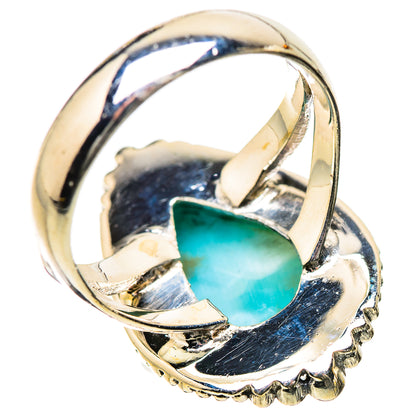 Larimar Rings handcrafted by Ana Silver Co - RING134279 - Photo 3
