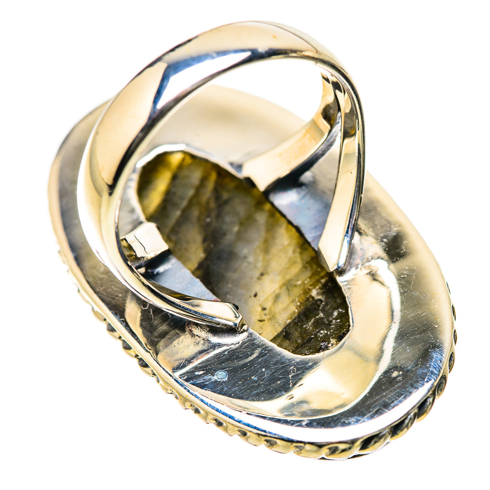Labradorite Rings handcrafted by Ana Silver Co - RING134284 - Photo 3