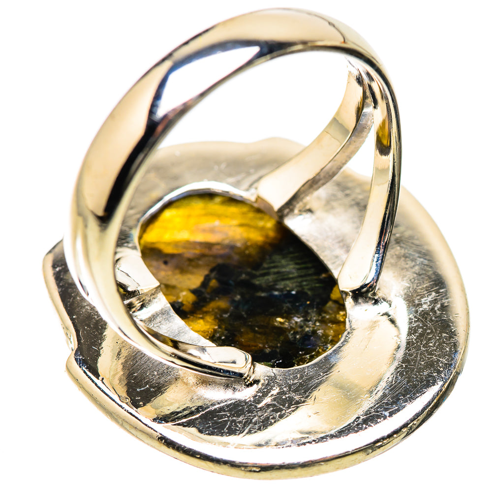 Labradorite Rings handcrafted by Ana Silver Co - RING134286 - Photo 3