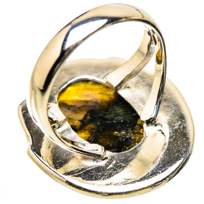 Labradorite Rings handcrafted by Ana Silver Co - RING134286 - Photo 3