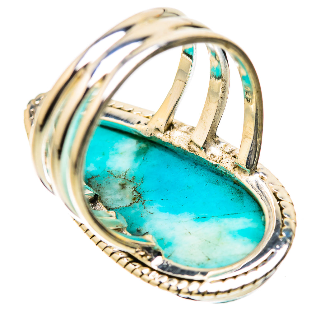 Larimar Rings handcrafted by Ana Silver Co - RING134301 - Photo 3
