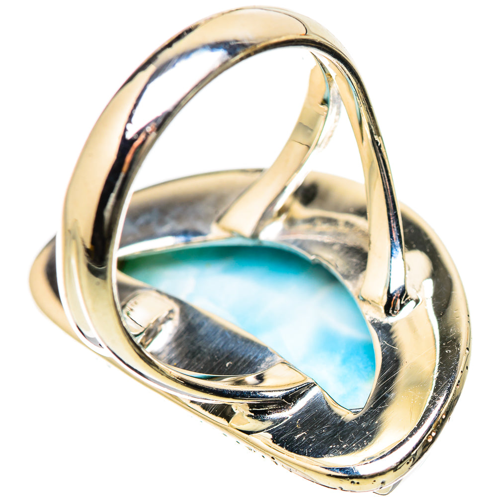Larimar Rings handcrafted by Ana Silver Co - RING134302 - Photo 3