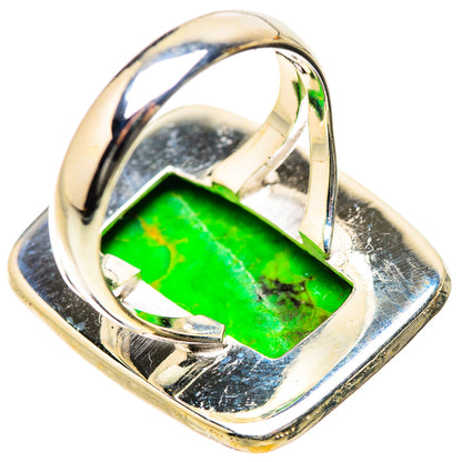 Gaspeite Rings handcrafted by Ana Silver Co - RING134307 - Photo 3