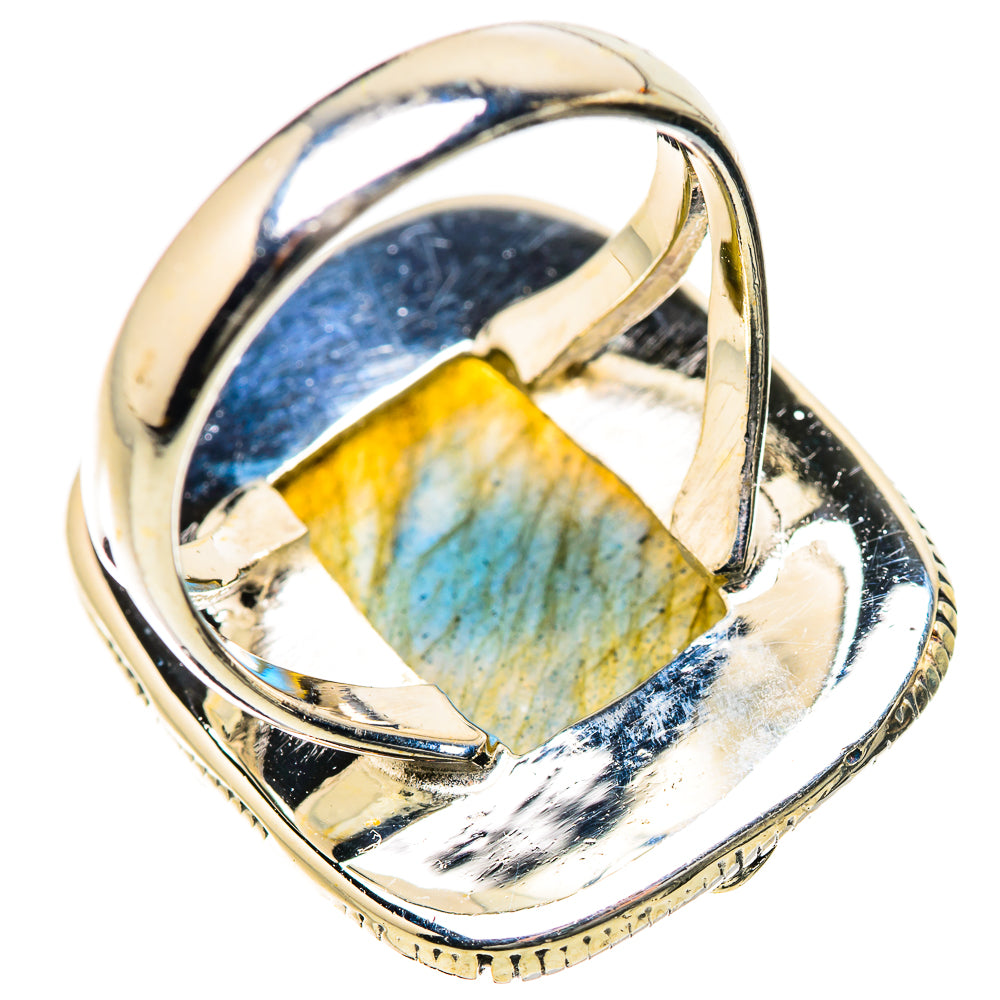 Labradorite Rings handcrafted by Ana Silver Co - RING134313 - Photo 3