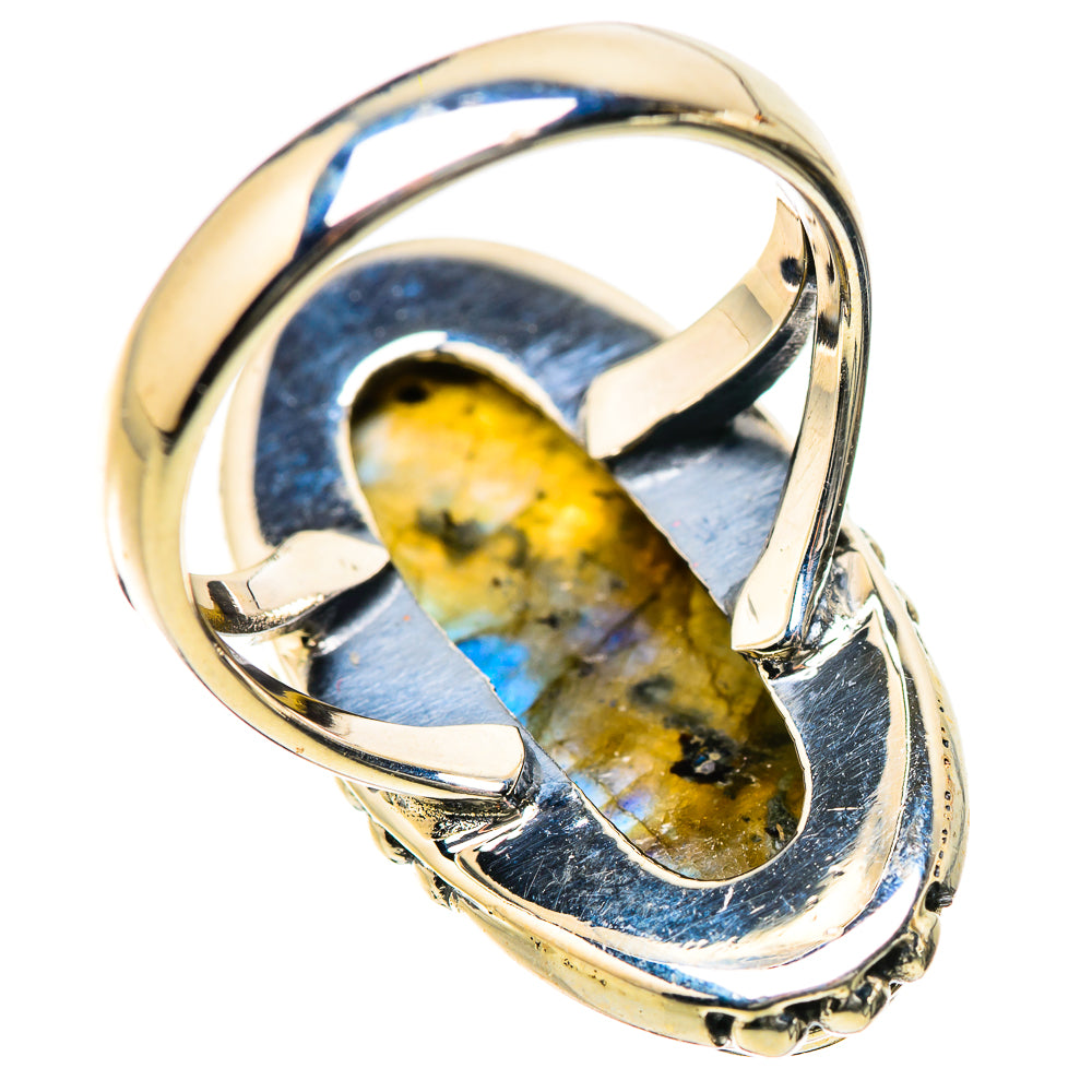Labradorite Rings handcrafted by Ana Silver Co - RING134315 - Photo 3
