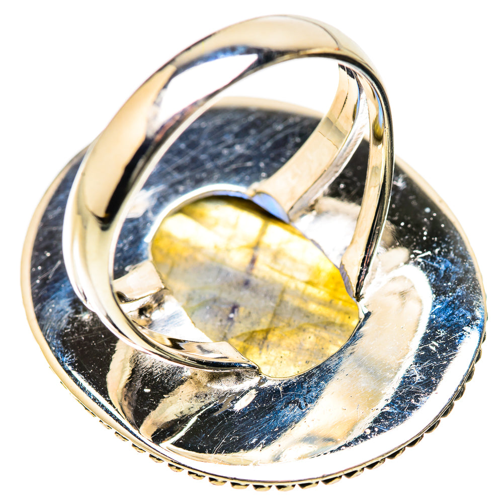 Labradorite Rings handcrafted by Ana Silver Co - RING134317 - Photo 3
