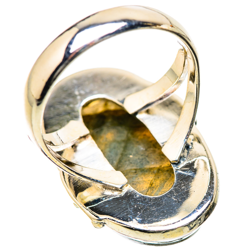Labradorite Rings handcrafted by Ana Silver Co - RING134335 - Photo 3
