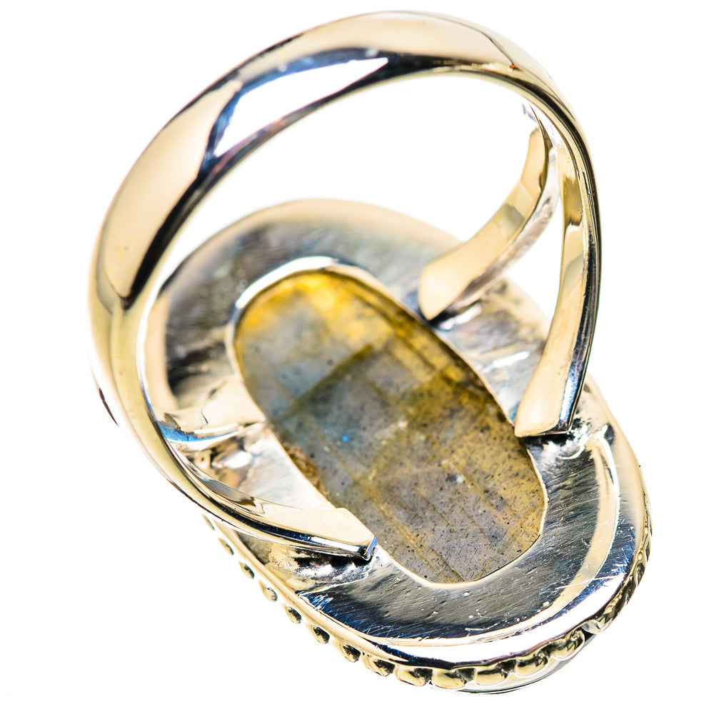 Labradorite Rings handcrafted by Ana Silver Co - RING134340 - Photo 3