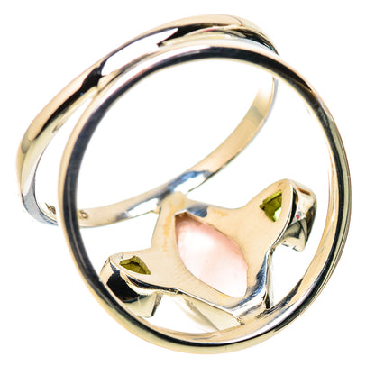 Rose Quartz Rings handcrafted by Ana Silver Co - RING134370 - Photo 3