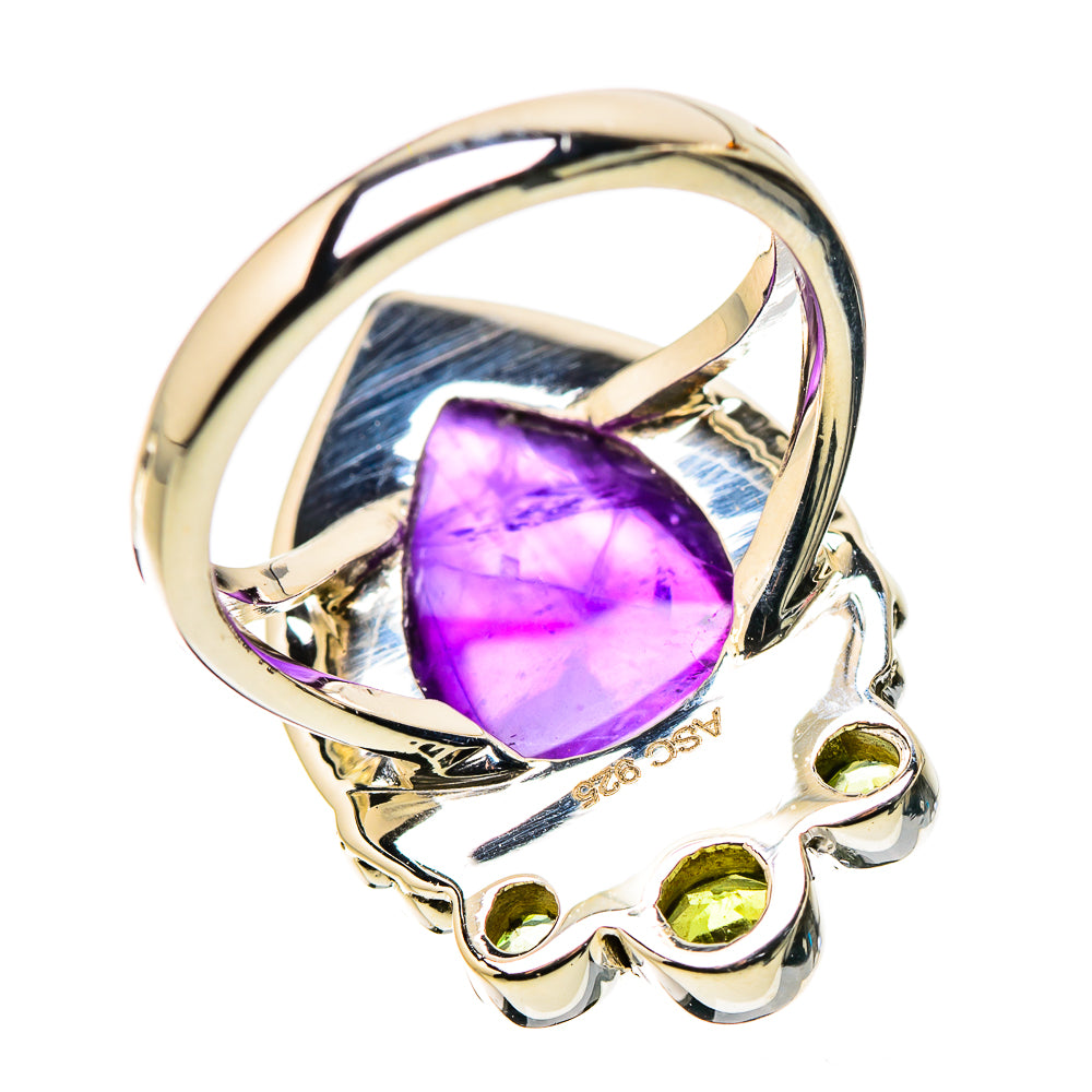 Amethyst Rings handcrafted by Ana Silver Co - RING134372 - Photo 3