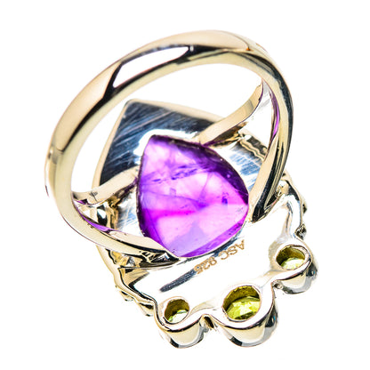 Amethyst Rings handcrafted by Ana Silver Co - RING134372 - Photo 3
