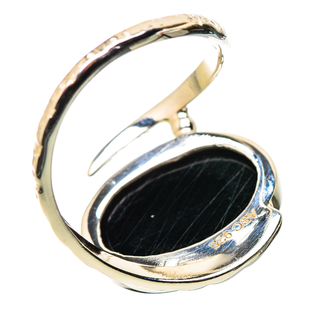 Black Onyx Rings handcrafted by Ana Silver Co - RING134373 - Photo 3