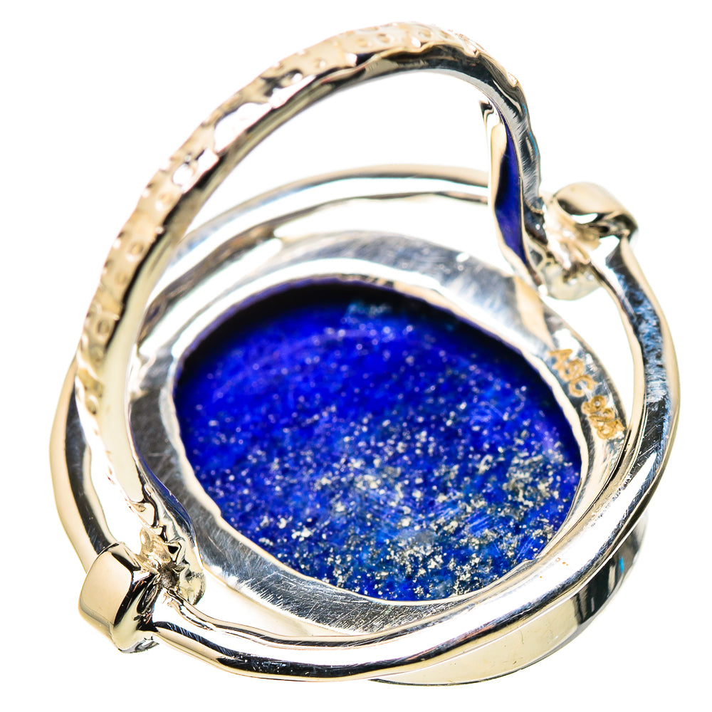 Lapis Lazuli Rings handcrafted by Ana Silver Co - RING134381 - Photo 3