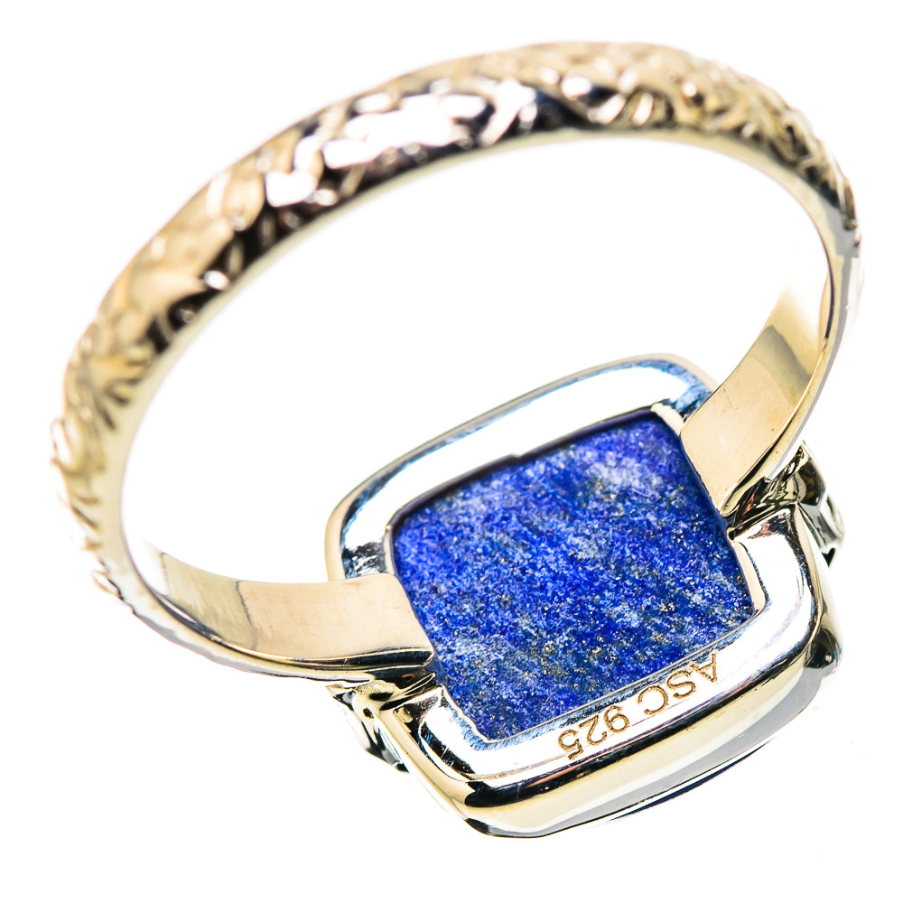 Lapis Lazuli Rings handcrafted by Ana Silver Co - RING134386 - Photo 3