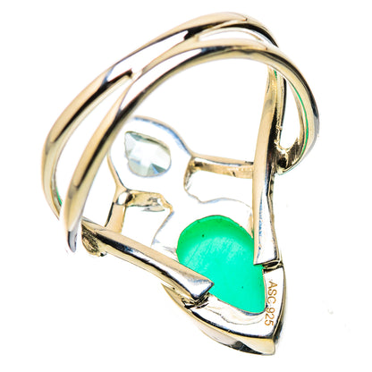 Premium Amazonite Rings handcrafted by Ana Silver Co - RING134389 - Photo 3