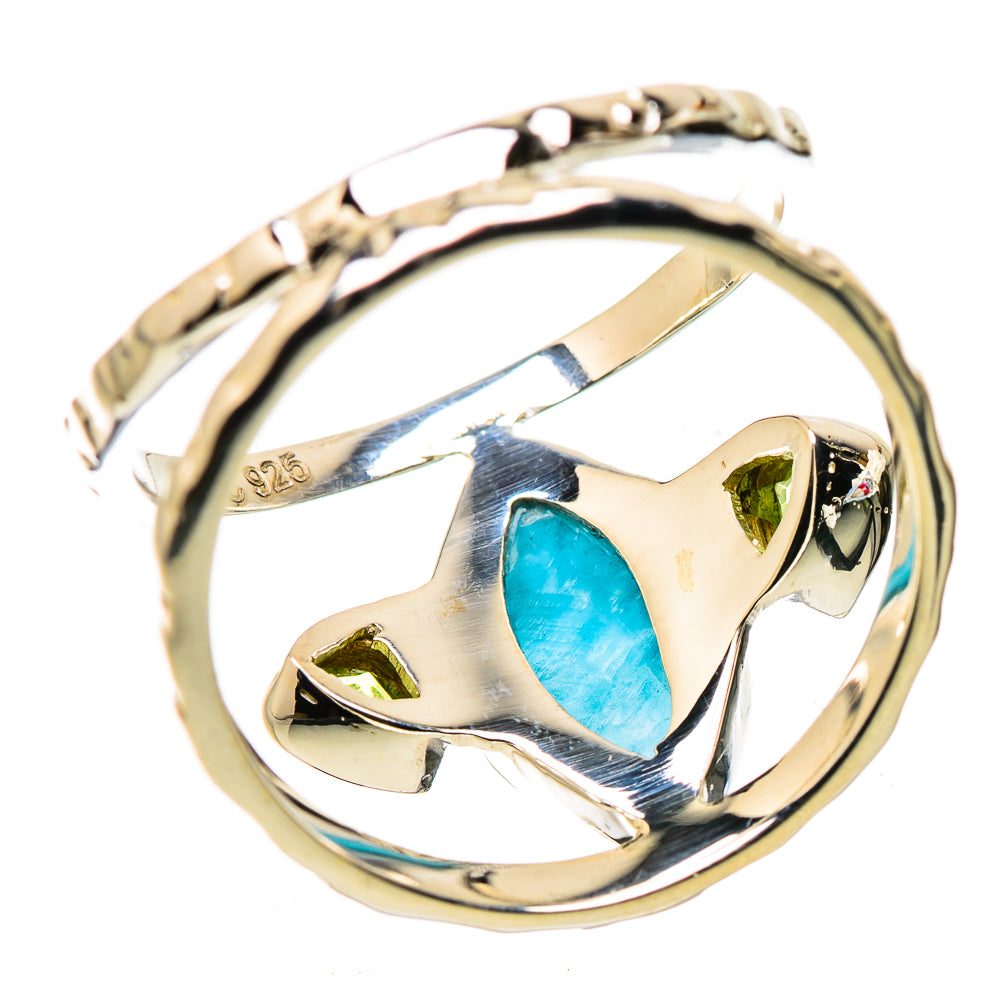 Larimar Rings handcrafted by Ana Silver Co - RING134407 - Photo 3