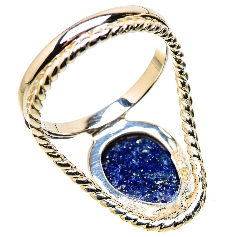 Lapis Lazuli Rings handcrafted by Ana Silver Co - RING134409 - Photo 3