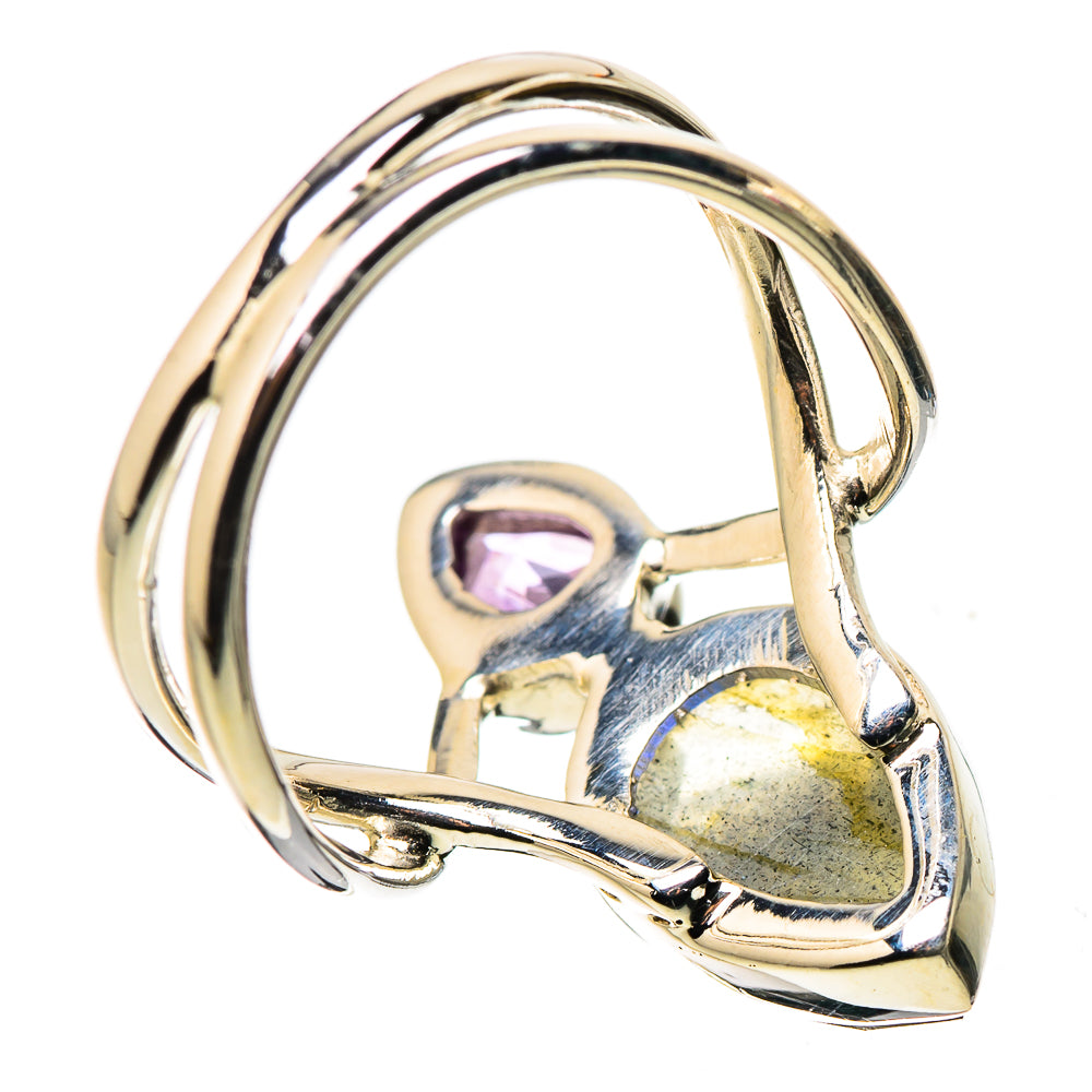 Labradorite Rings handcrafted by Ana Silver Co - RING134410 - Photo 3