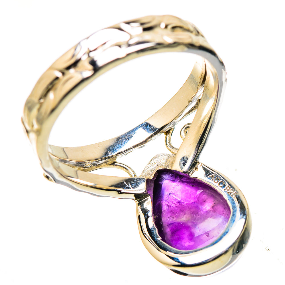 Amethyst Rings handcrafted by Ana Silver Co - RING134416 - Photo 3