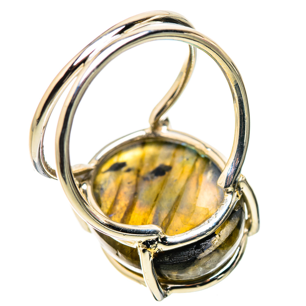 Labradorite Rings handcrafted by Ana Silver Co - RING134425 - Photo 3