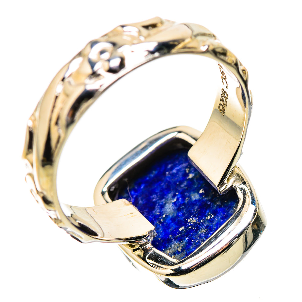Lapis Lazuli Rings handcrafted by Ana Silver Co - RING134429 - Photo 3