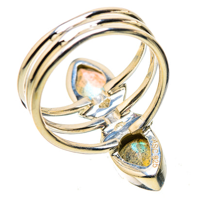 Labradorite Rings handcrafted by Ana Silver Co - RING134431 - Photo 3