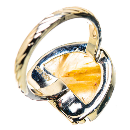 Rutilated Quartz Rings handcrafted by Ana Silver Co - RING134440 - Photo 3