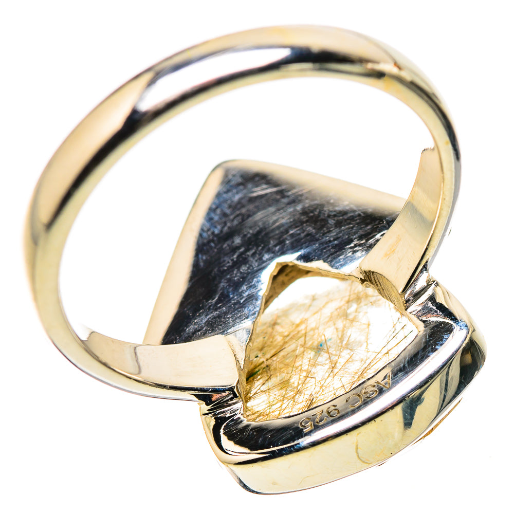 Rutilated Quartz Rings handcrafted by Ana Silver Co - RING134441 - Photo 3