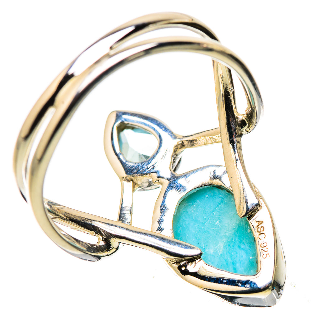 Larimar Rings handcrafted by Ana Silver Co - RING134450 - Photo 3
