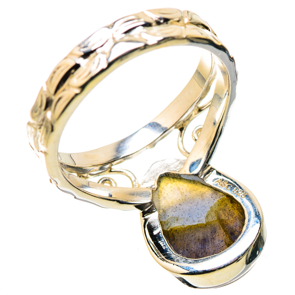 Labradorite Rings handcrafted by Ana Silver Co - RING134451 - Photo 3