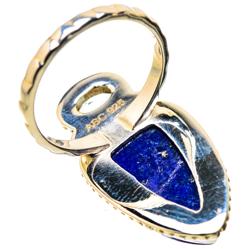 Lapis Lazuli Rings handcrafted by Ana Silver Co - RING134452 - Photo 3