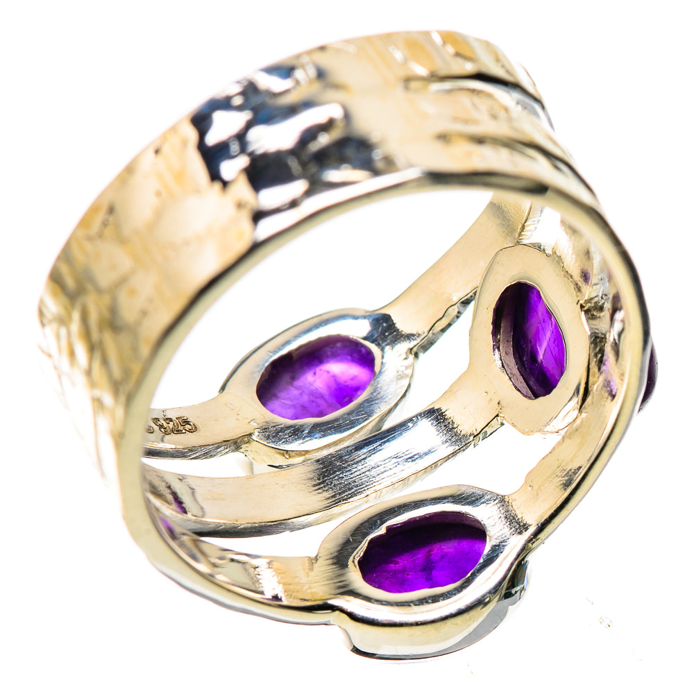 Amethyst Rings handcrafted by Ana Silver Co - RING134457 - Photo 3