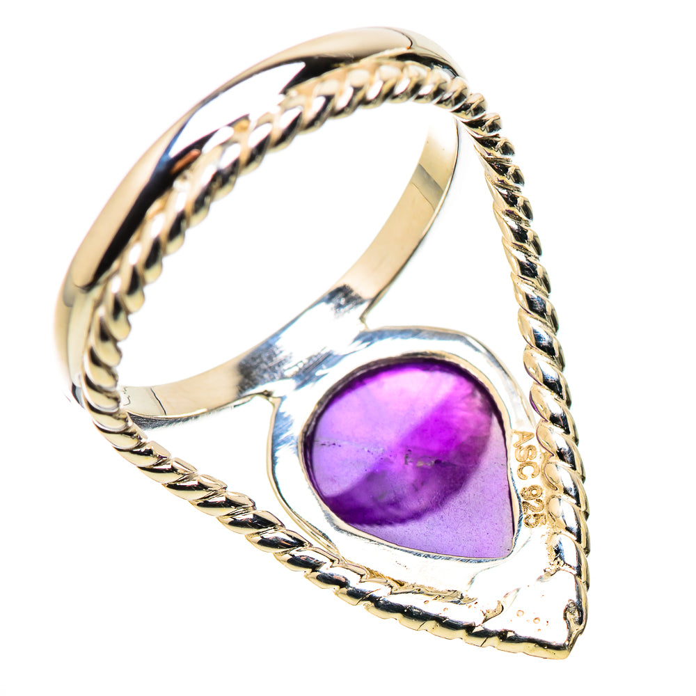 Amethyst Rings handcrafted by Ana Silver Co - RING134459 - Photo 3
