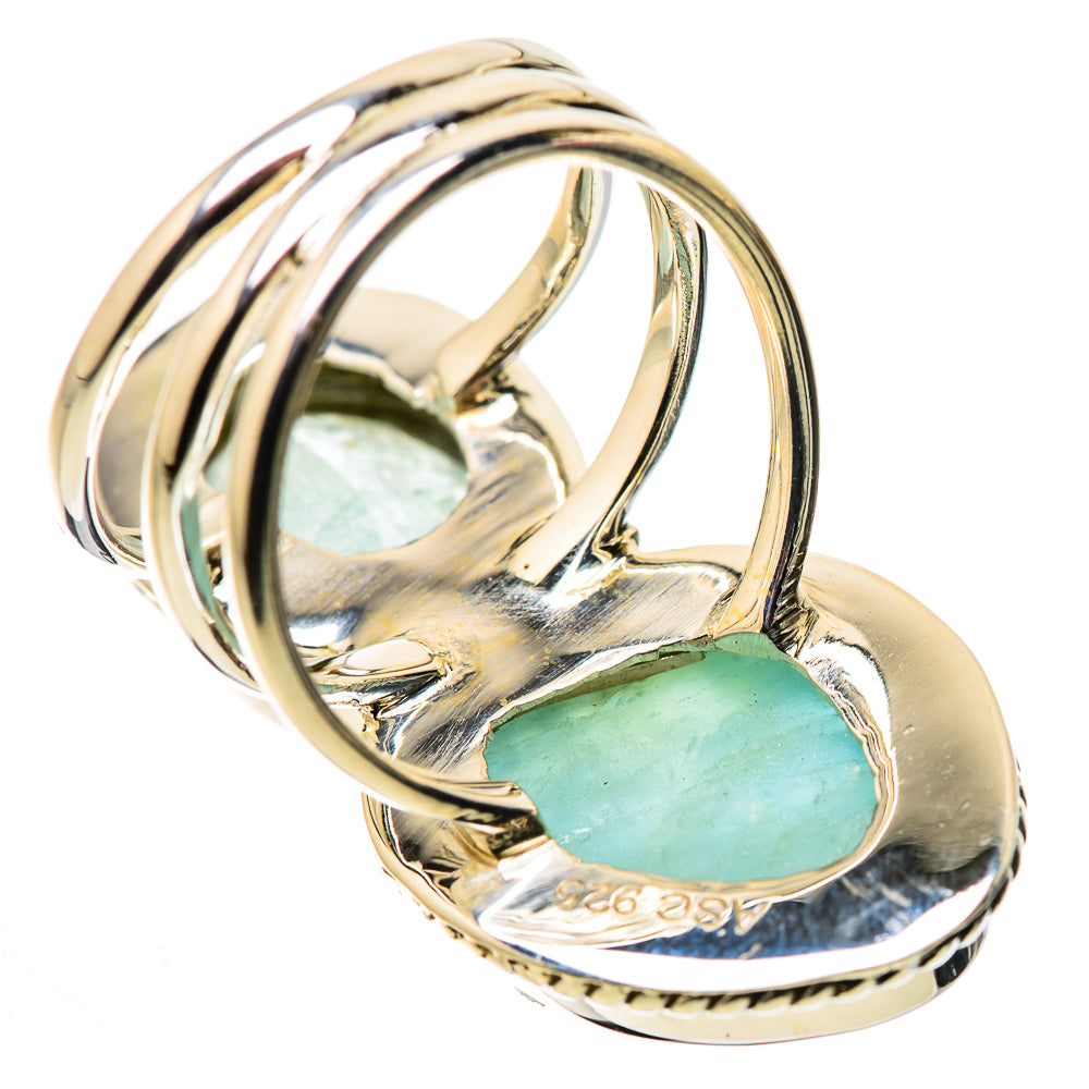 Aquamarine Rings handcrafted by Ana Silver Co - RING134489 - Photo 3